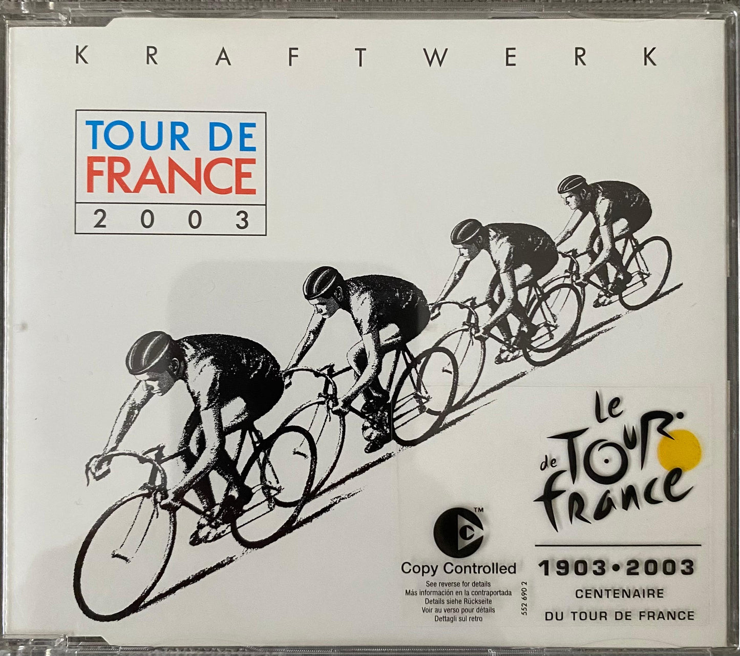 Kraftwerk ‎– Tour De France 2003 (CD, single, usado)