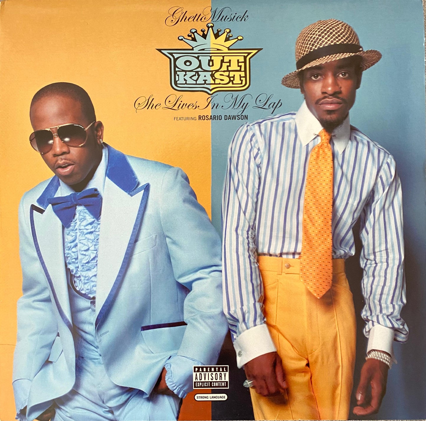 OutKast – Ghetto Musick / She Lives In My Lap (12", EE.UU., 2003)