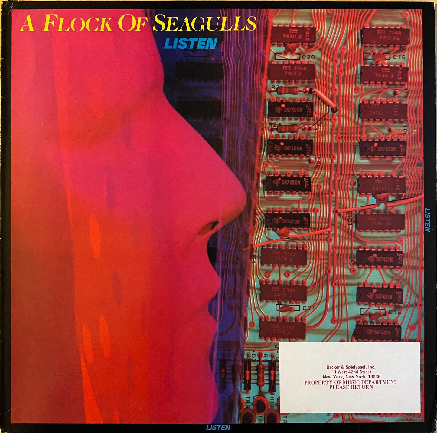 A Flock Of Seagulls – Listen (LP, EE.UU., 1983)