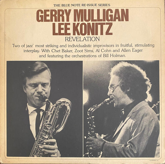 Gerry Mulligan / Lee Konitz – Revelation (LP, EE.UU., 1975)