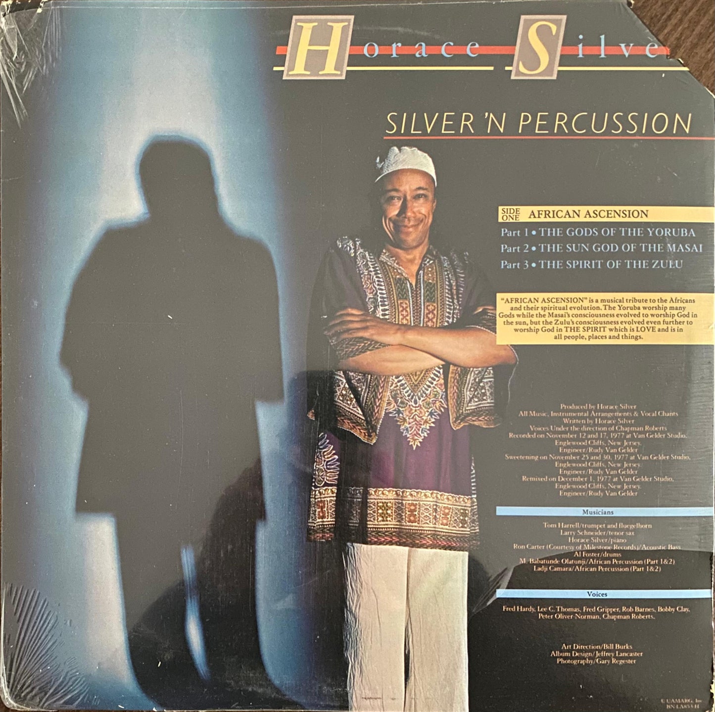 Horace Silver – Silver 'N Percussion (LP, EE.UU., 1978)