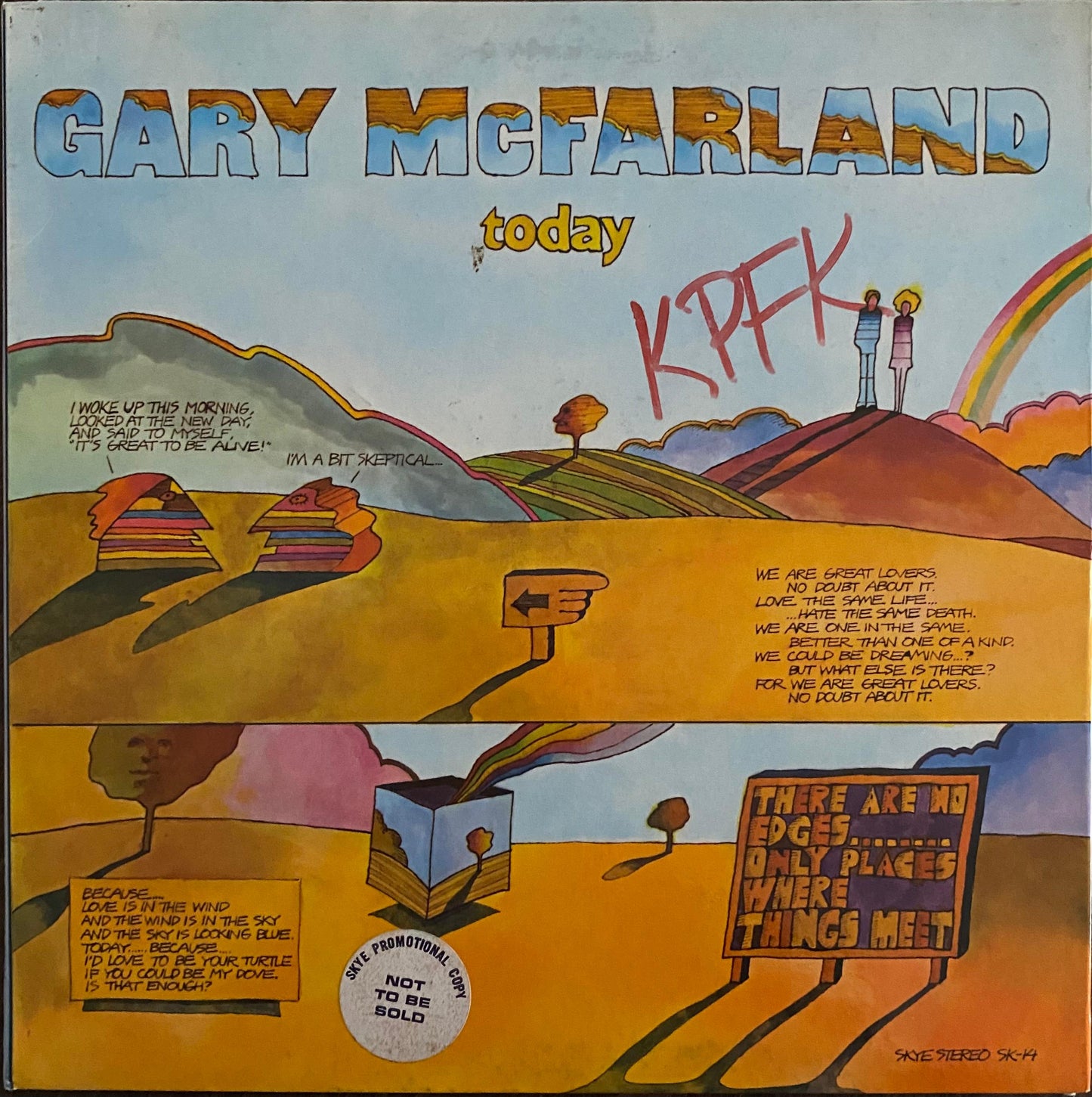 Gary McFarland – Today (LP, EE.UU., 1970)