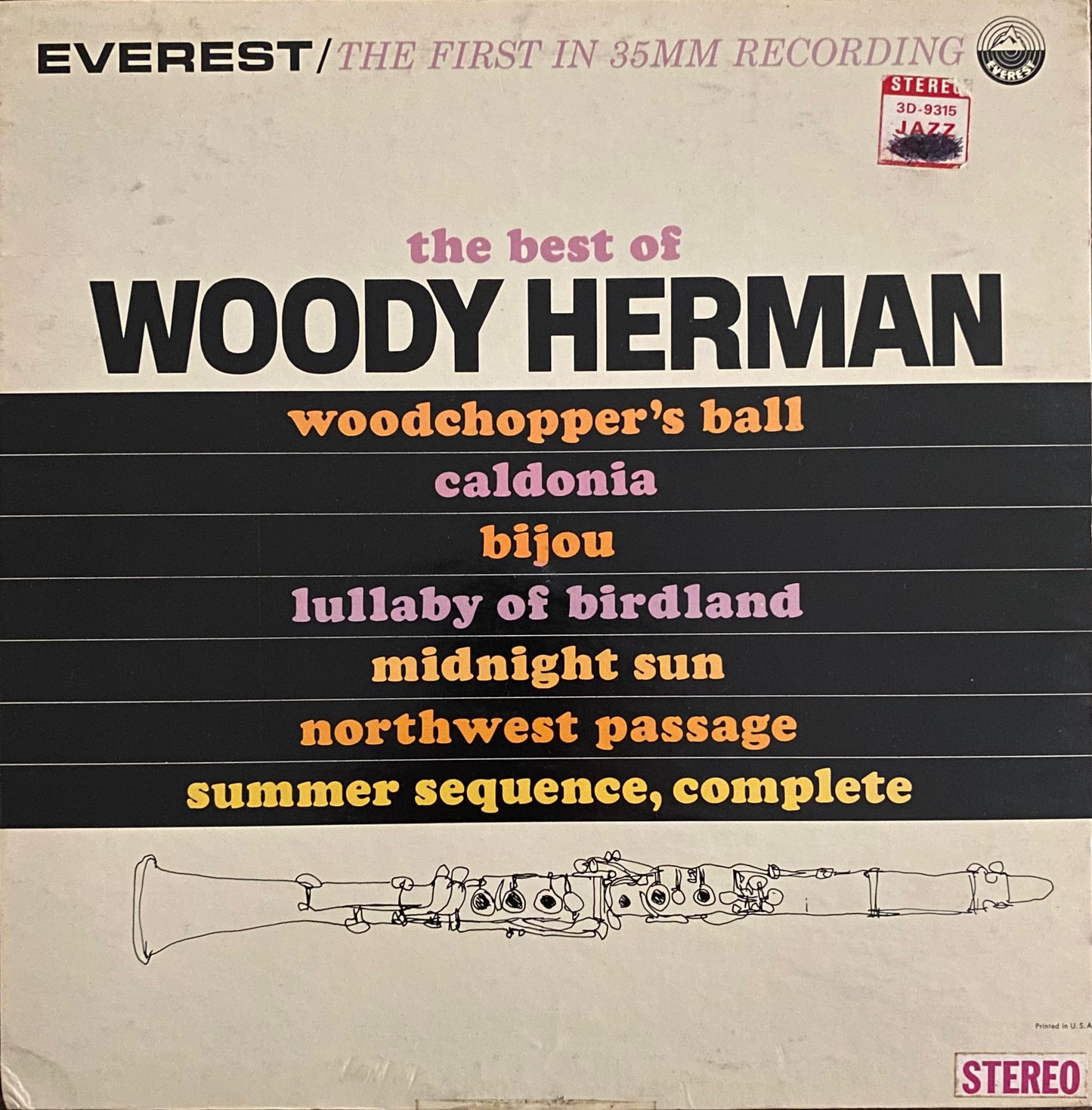 Woody Herman – The Best Of Woody Herman (LP, EE.UU., 1963)
