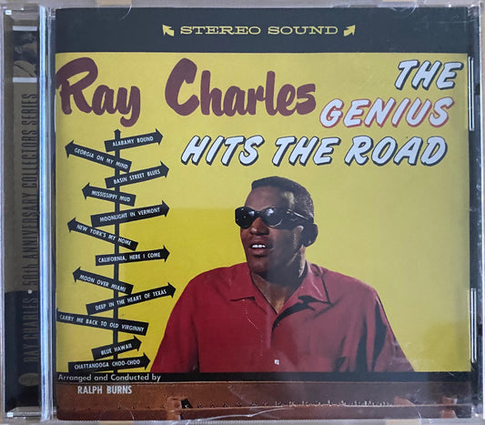 Ray Charles – The Genius Hits The Road (CD, usado)