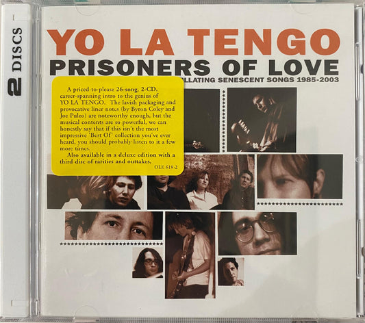 Yo La Tengo – Prisoners Of Love (A Smattering Of Scintillating Senescent Songs 1985-2003) (CD, usado)