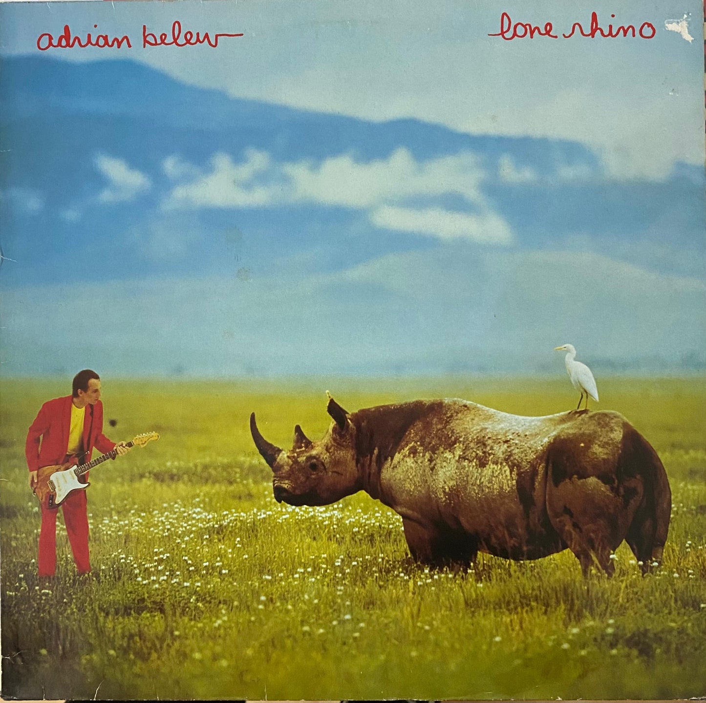 Adrian Belew – Lone Rhino (LP, Alemania, 1982)