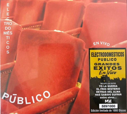 Electrodomésticos – Público (En Vivo) (CD)