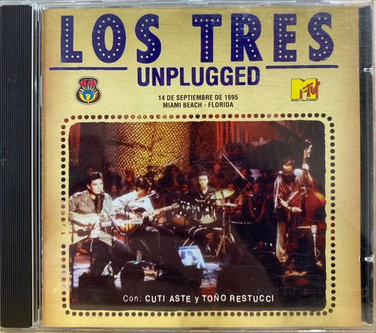 Los Tres – Unplugged (CD, usado)