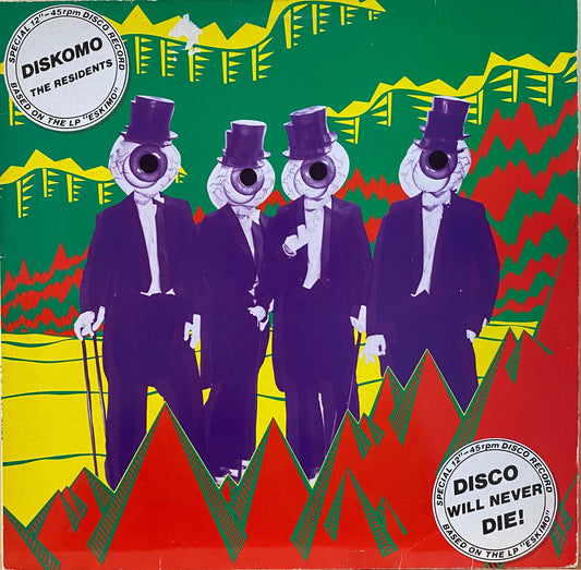 The Residents – Diskomo / Goosebump (12", Alemania, 1985)