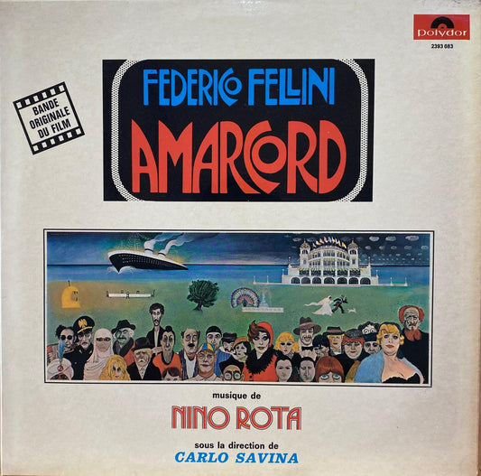 Nino Rota – Amarcord (Bande Originale Du Film) (LP, Francia, 1974)