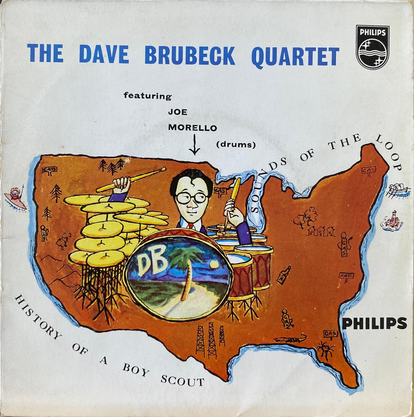 The Dave Brubeck Quartet Featuring Joe Morello – History Of A Boy Scout (7", usado)