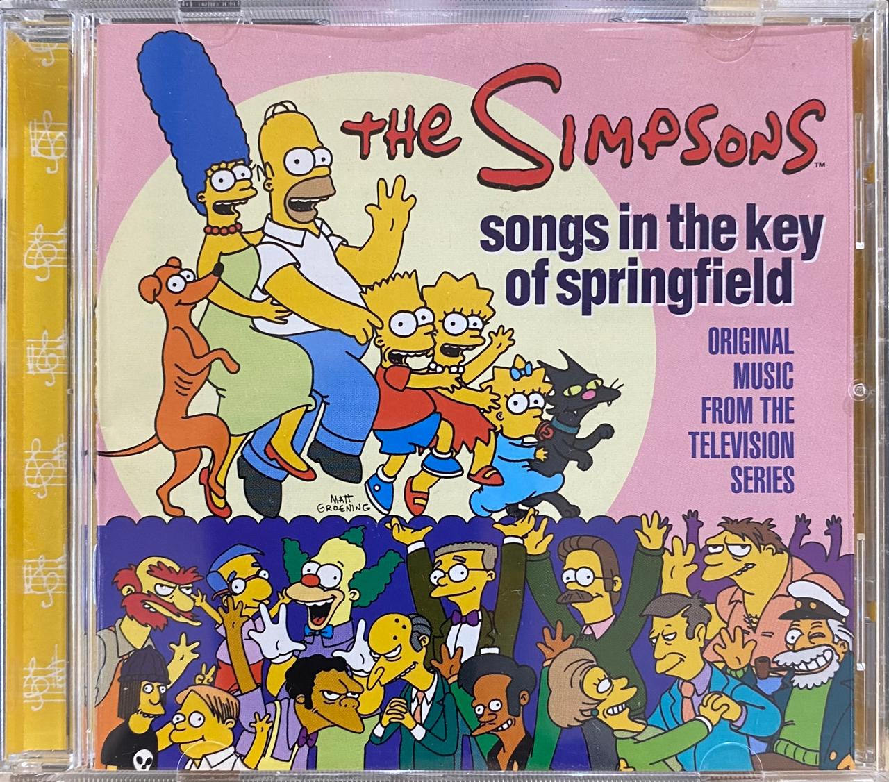 The Simpsons – Songs In The Key Of Springfield: Original Music From The Television Series (CD, usado)