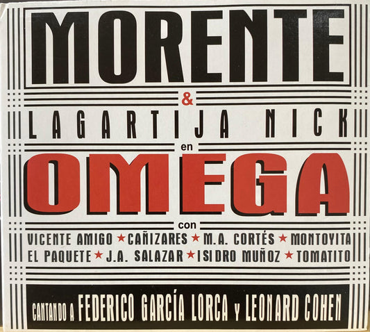 Morente & Lagartija Nick – Omega (CD, usado)