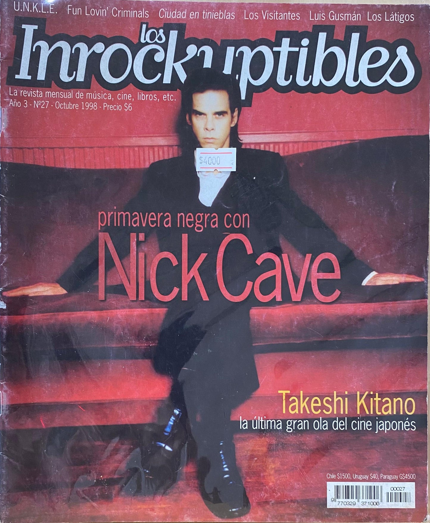 Los Inrockuptibles, Nº 27, Primavera negra con Nick Cave