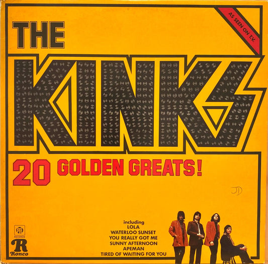 The Kinks – 20 Golden Greats (LP, Reino Unido, 1978)