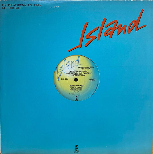Malcolm McLaren And The World's Famous Supreme Team – Buffalo Gals (12", EE.UU., 1982)