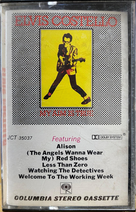 Elvis Costello – My Aim Is True (casete, usado, 1978)