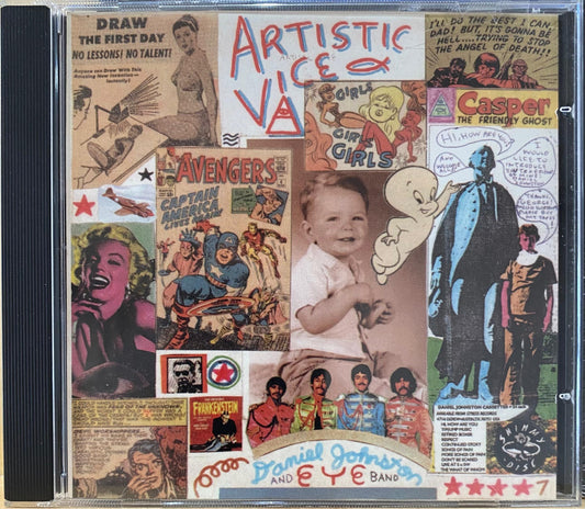 Daniel Johnston – Artistic Vice (CD, usado, 2004)