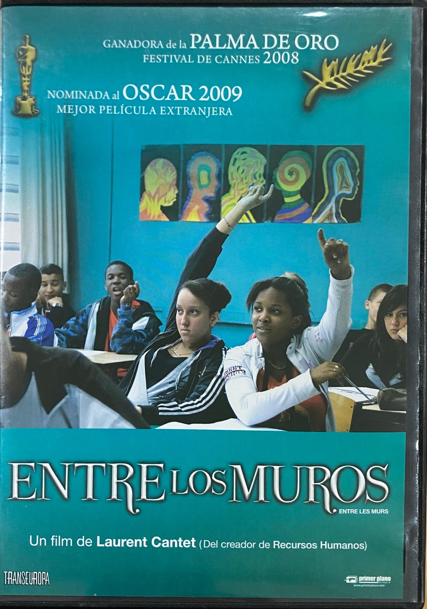 Entre los muros (Entre les murs), de Laurent Cantet (DVD, usado)
