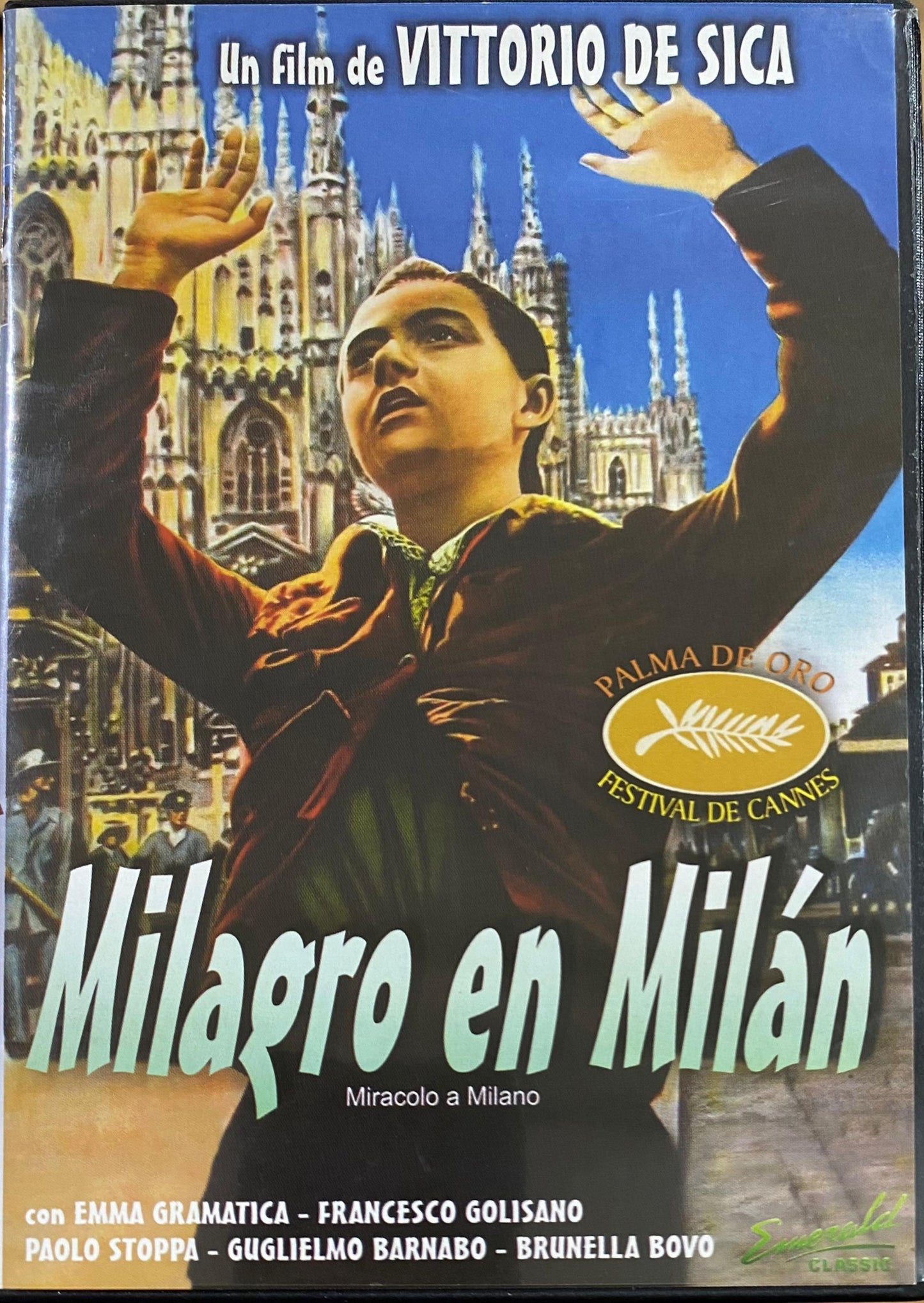 Milagro en Milán (Miracolo a Milano), de Vittorio de Sica (DVD, usado)