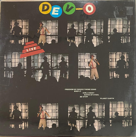 Devo – Dev-O Live (12", EE.UU., 1981)