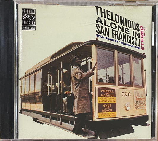 Thelonious Monk – Thelonious Alone In San Francisco (CD, usado, 1990)