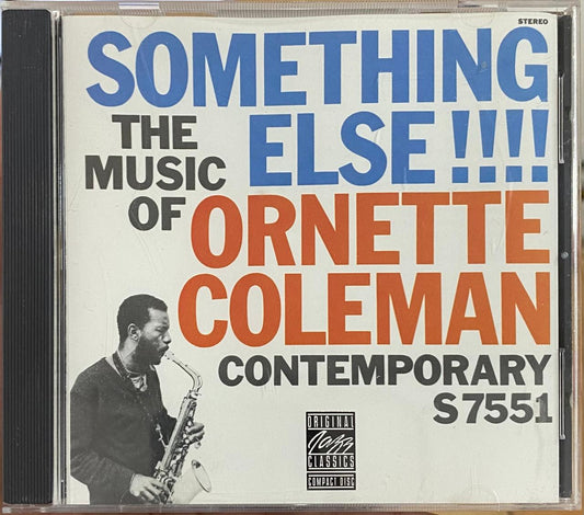 Ornette Coleman – Something Else!!!! (CD, usado, 1988)