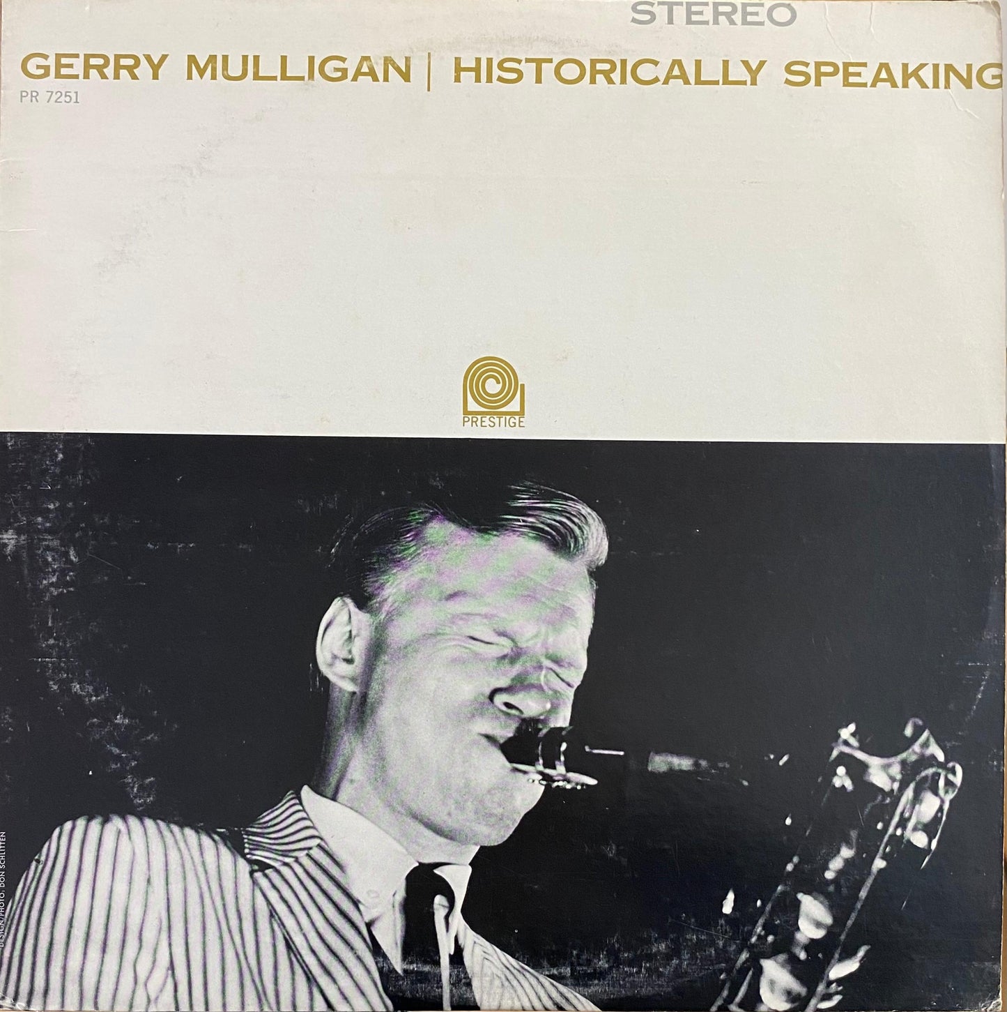 Gerry Mulligan – Historically Speaking (vinilo, usado, EE.UU., 1962)