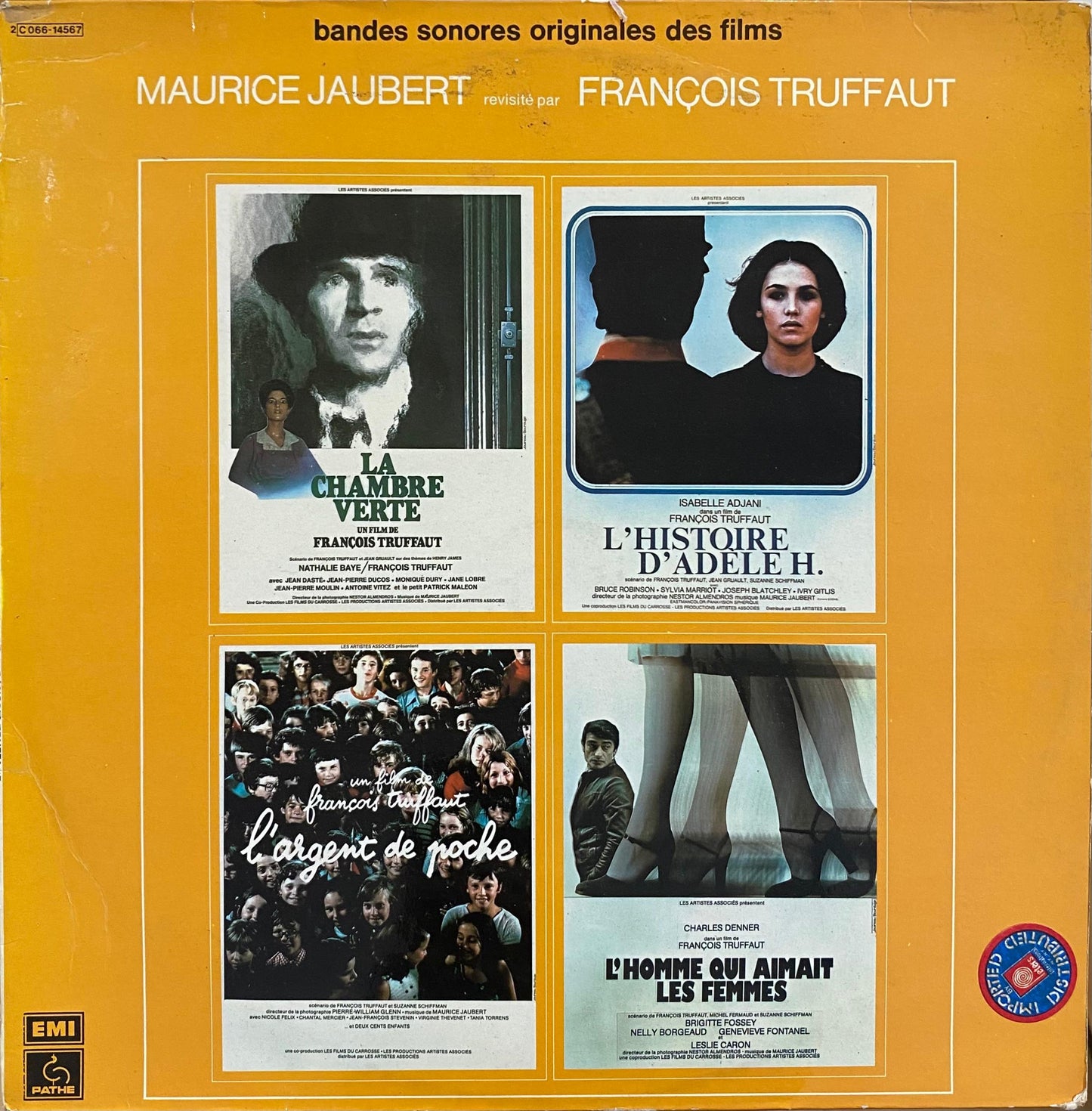 François Truffaut - Maurice Jaubert – Bandes Sonores Originales Des Films (vinilo, usado, Francia, 1978)