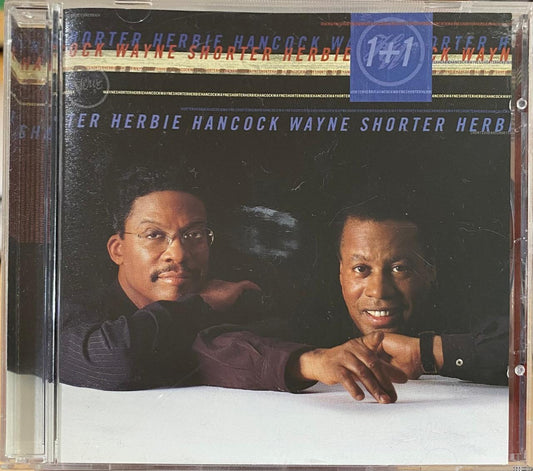 Herbie Hancock, Wayne Shorter – 1+1 (CD, usado, 1997)