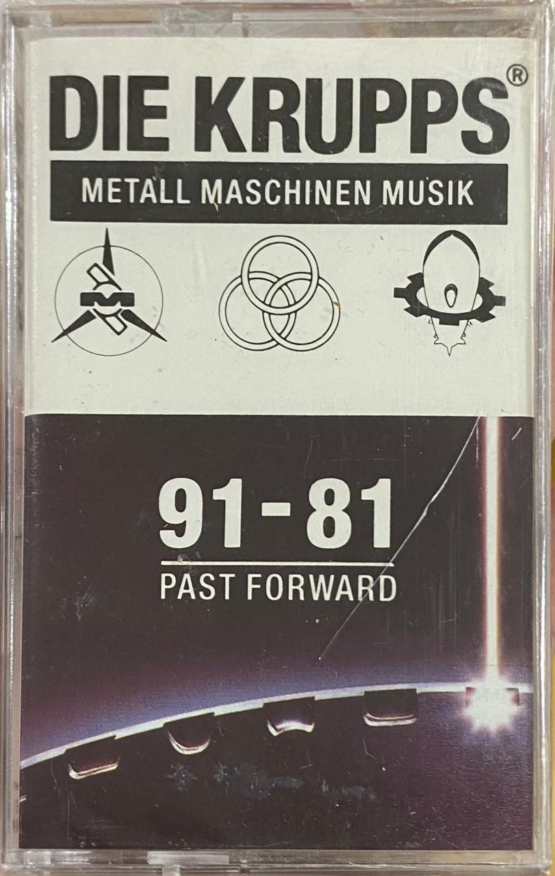 Die Krupps – Metall Maschinen Musik : 91-81 Past Forward (casete, sellado, 1991)