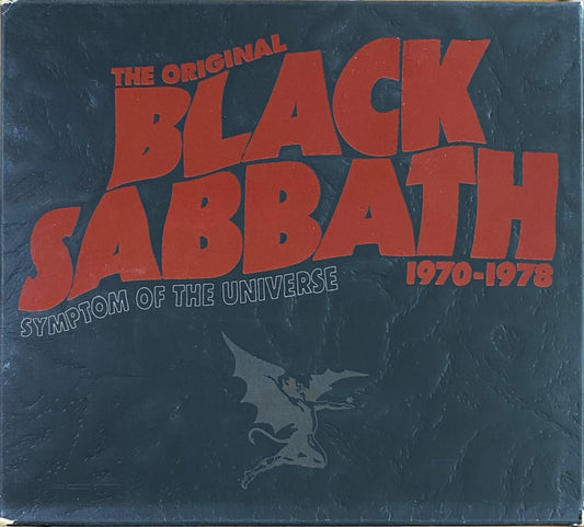Black Sabbath – Symptom Of The Universe: The Original Black Sabbath 1970-1978 (CD, usado, box-set, EE.UU., 2002)