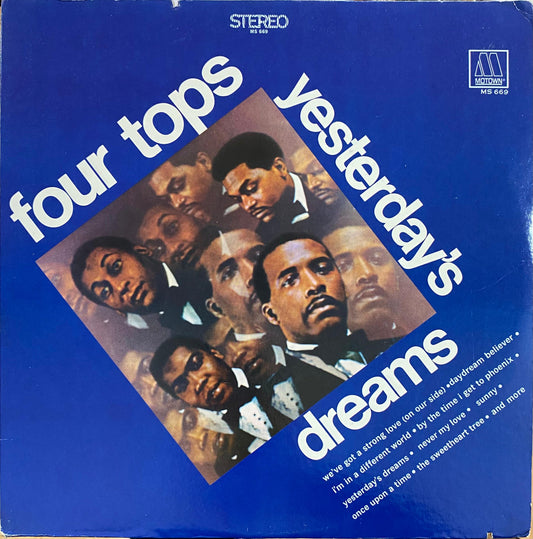 Four Tops – Yesterday's Dreams (vinilo, usado, EE.UU., 1968)