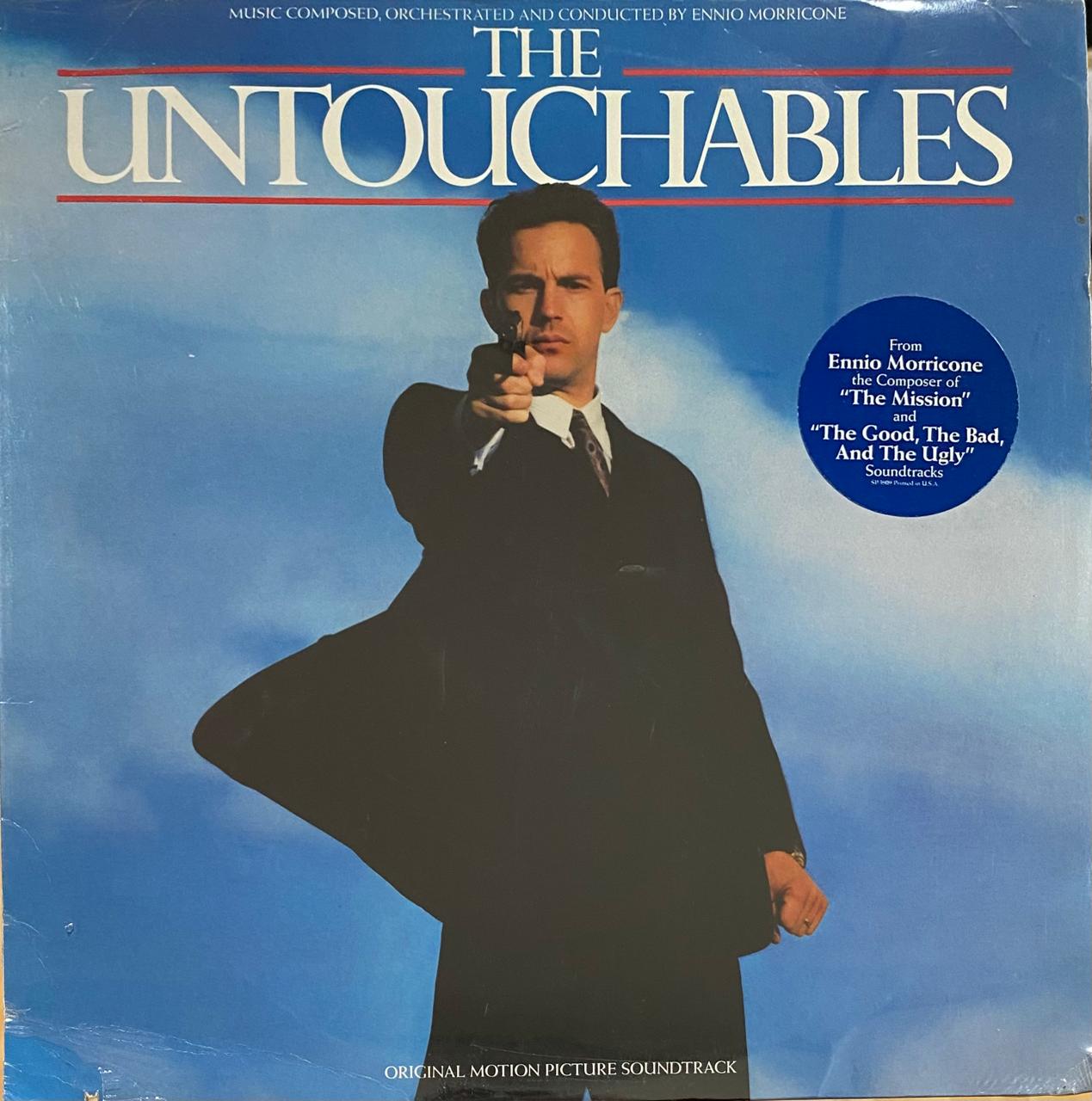 Ennio Morricone – The Untouchables (Original Motion Picture Soundtrack) (vinilo, sellado, EE.UU., 1987)