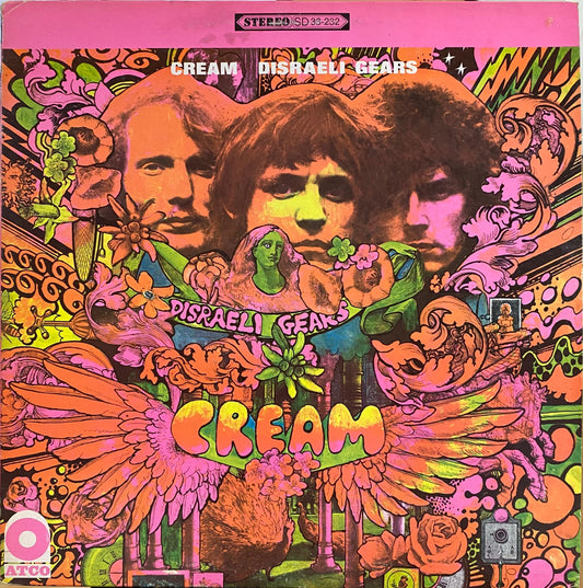Cream – Disraeli Gears (vinilo, usado, EE.UU., 1969)