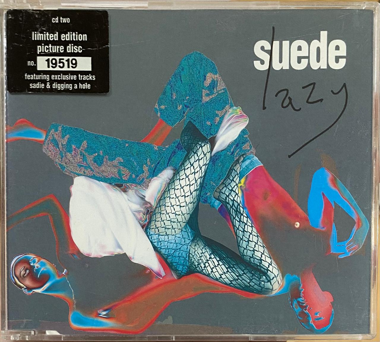 Suede – Lazy (CD, usado, Reino Unido, 1997)