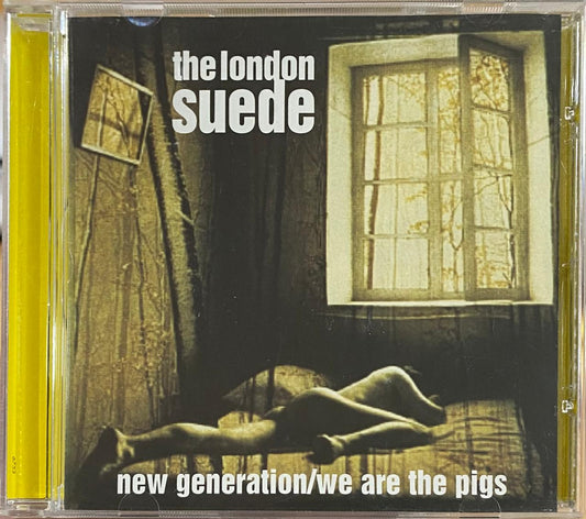 The London Suede – New Generation / We Are The Pigs (CD, usado, EE.UU., 1994)