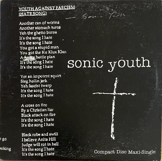 Sonic Youth – Youth Against Fascism (CD, usado, Australia, 1992)