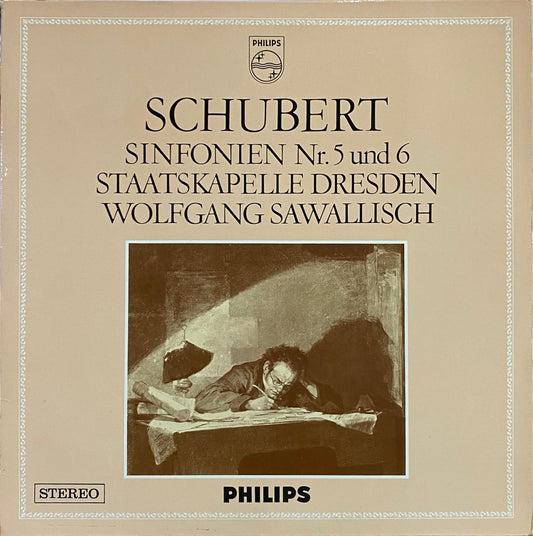 Schubert, Staatskapelle Dresden, Wolfgang Sawallisch – Symphonien Nr. 5 Und 6 (vinilo, usado, Países Bajos)