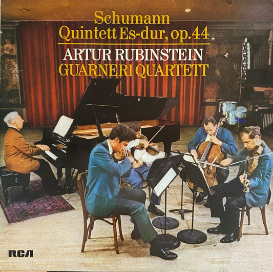 Schumann, Artur Rubinstein, Guarneri Quartett – Quintett Es-dur, Op.44 (vinilo, usado, Alemania)