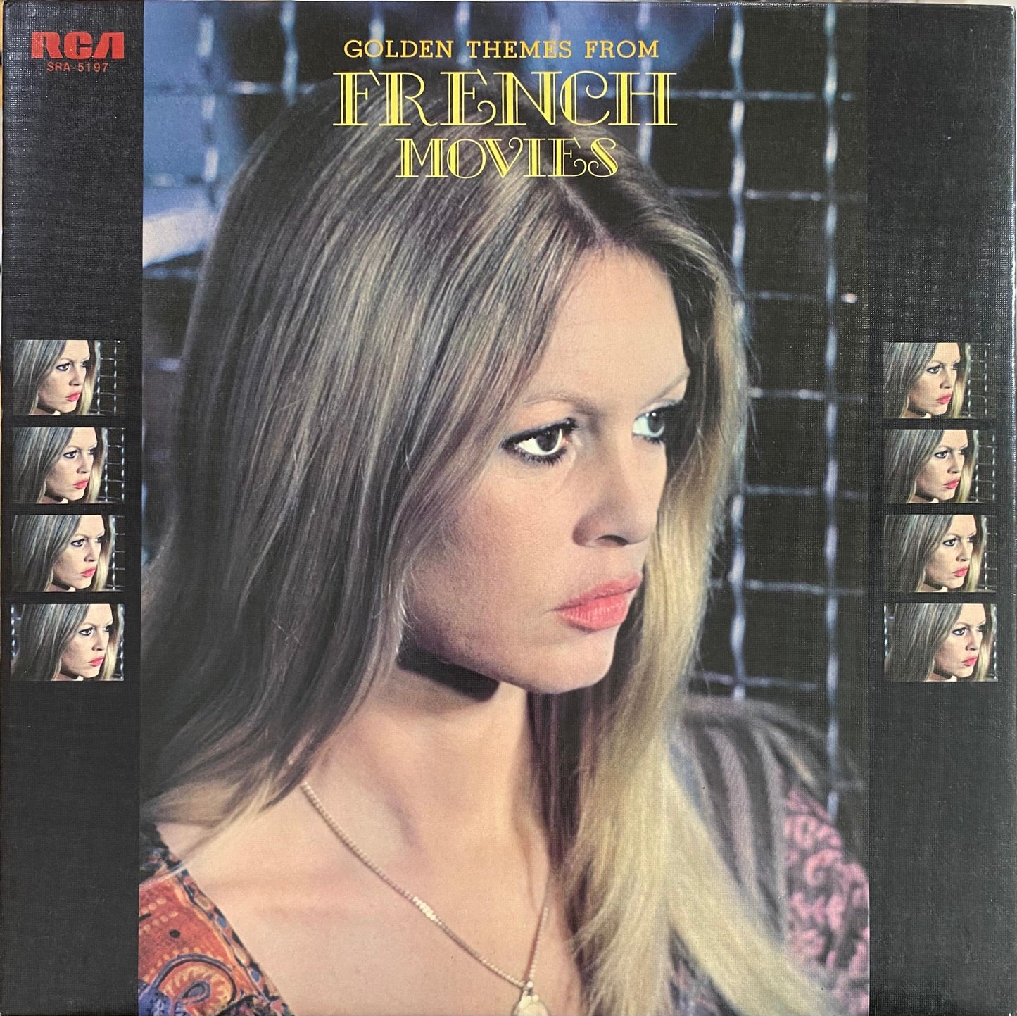 Varios artistas – Golden Themes From French Movies = 雨の訪問者 / 哀愁のフランス映画主題曲集 (vinilo, usado, Japón)