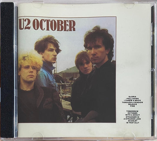 U2 – October (CD, usado, Argentina)