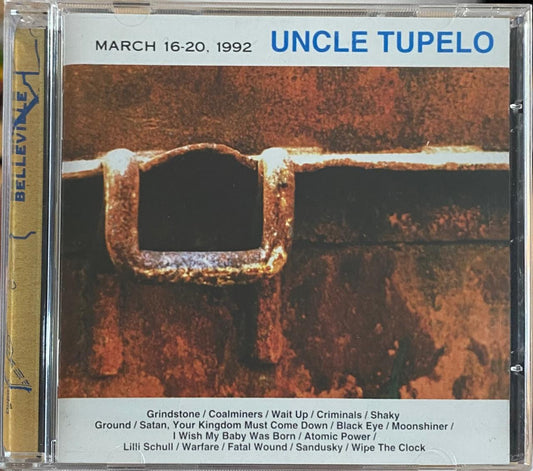 Uncle Tupelo – March 16-20, 1992 (CD, usado, Austria, 2003)