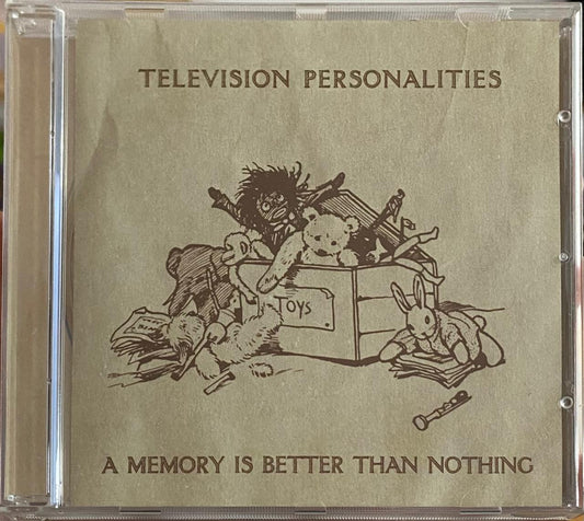 Television Personalities – A Memory Is Better Than Nothing (CD, usado, Reino Unido, 2010)