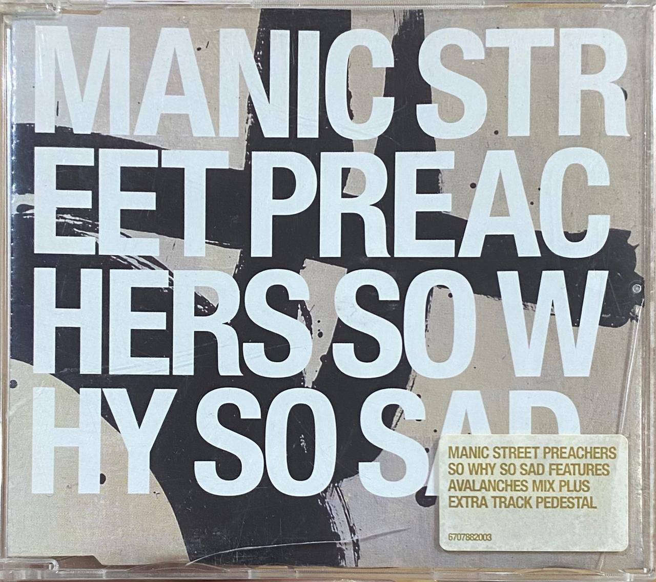 Manic Street Preachers – So Why So Sad (CD, maxi single, usado, Reino Unido, 2001)