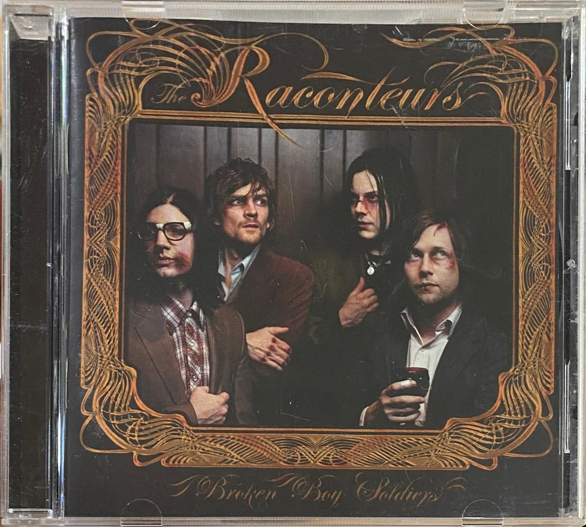 The Raconteurs – Broken Boy Soldiers (CD, usado, EE.UU., 2006)