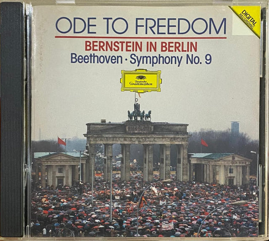 Beethoven, Bernstein – Ode To Freedom · Bernstein In Berlin · Symphony No. 9 (CD, usado, EE.UU., 1990)