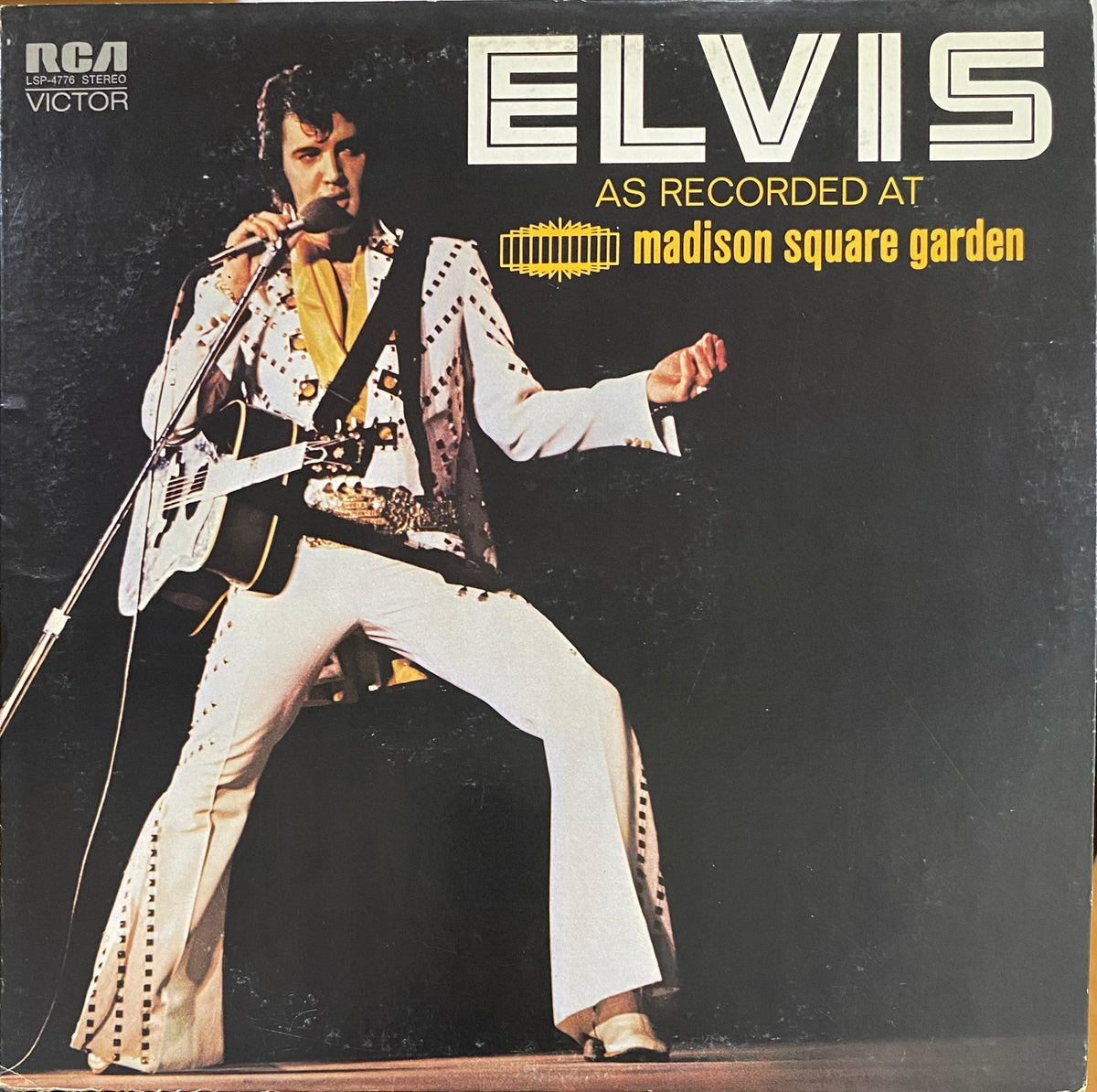 Elvis Presley – Elvis As Recorded At Madison Square Garden (vinilo, usado, EE.UU., 1972)