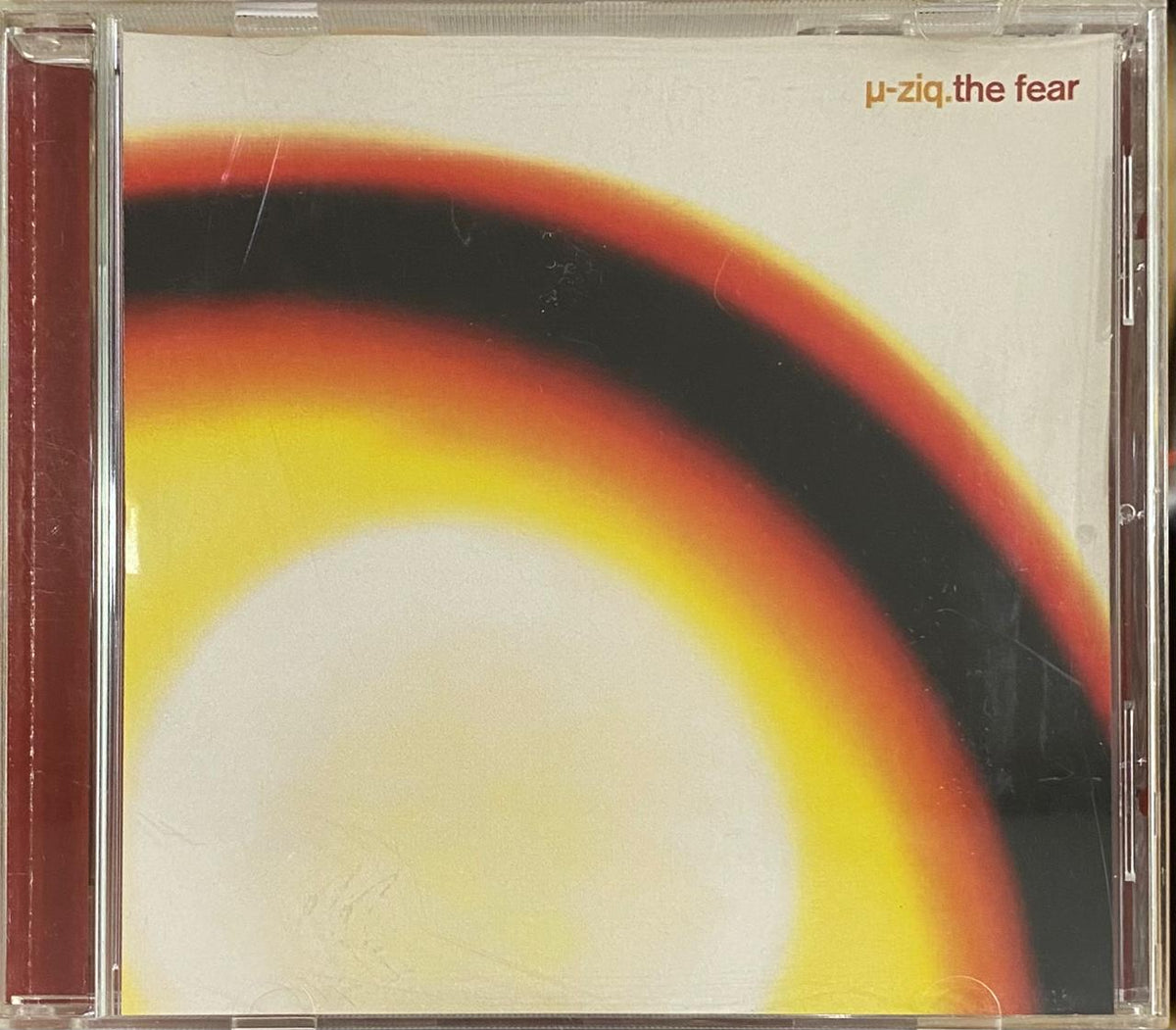 µ-Ziq – The Fear (CD, single, usado, EE.UU., 1999)