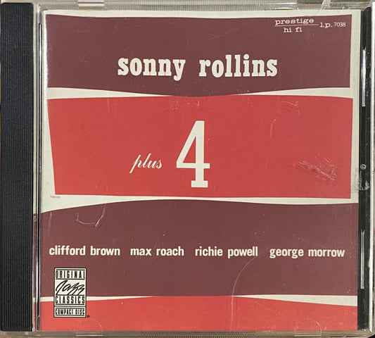 Sonny Rollins – Plus 4 (CD, usado, EE.UU.)